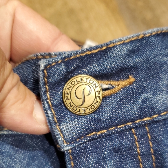 Pendleton High Rise Vintage Style Mom Jeans Blue Jeans Classic Denim - Picture 7 of 8